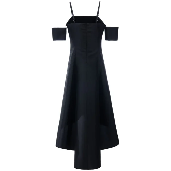 Black Bexley Hi-low Gown