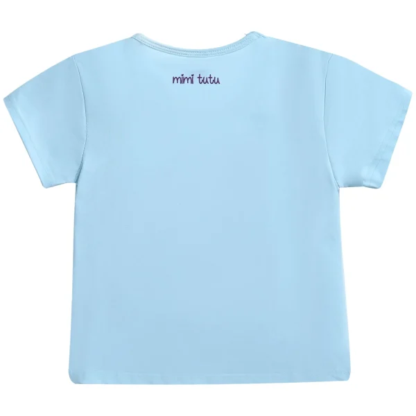 Blue Swan Applique T-Shirt