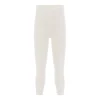 Cream Bamboo Cotton Tights
