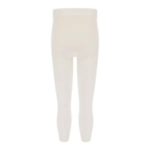 Cream Bamboo Cotton Tights