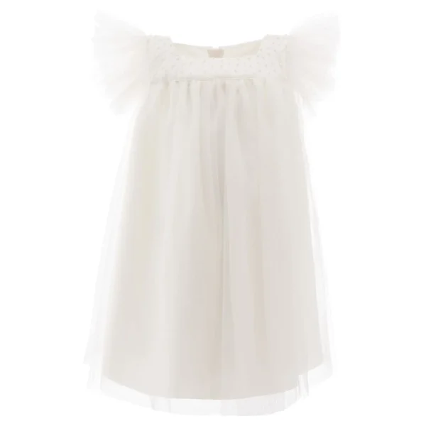 Cream Elena Dress