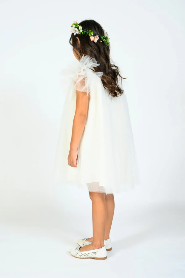 Cream Elena Dress