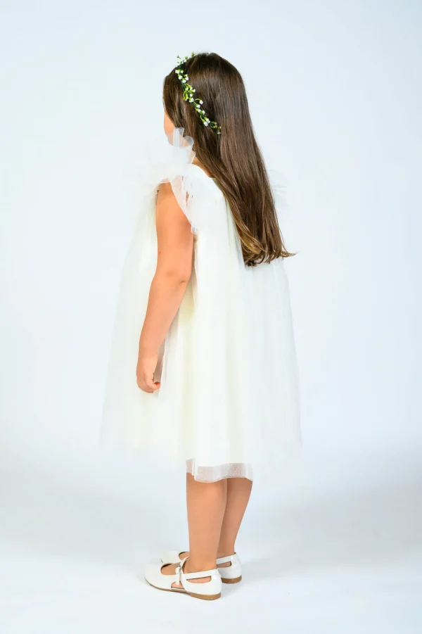 Cream Elena Dress