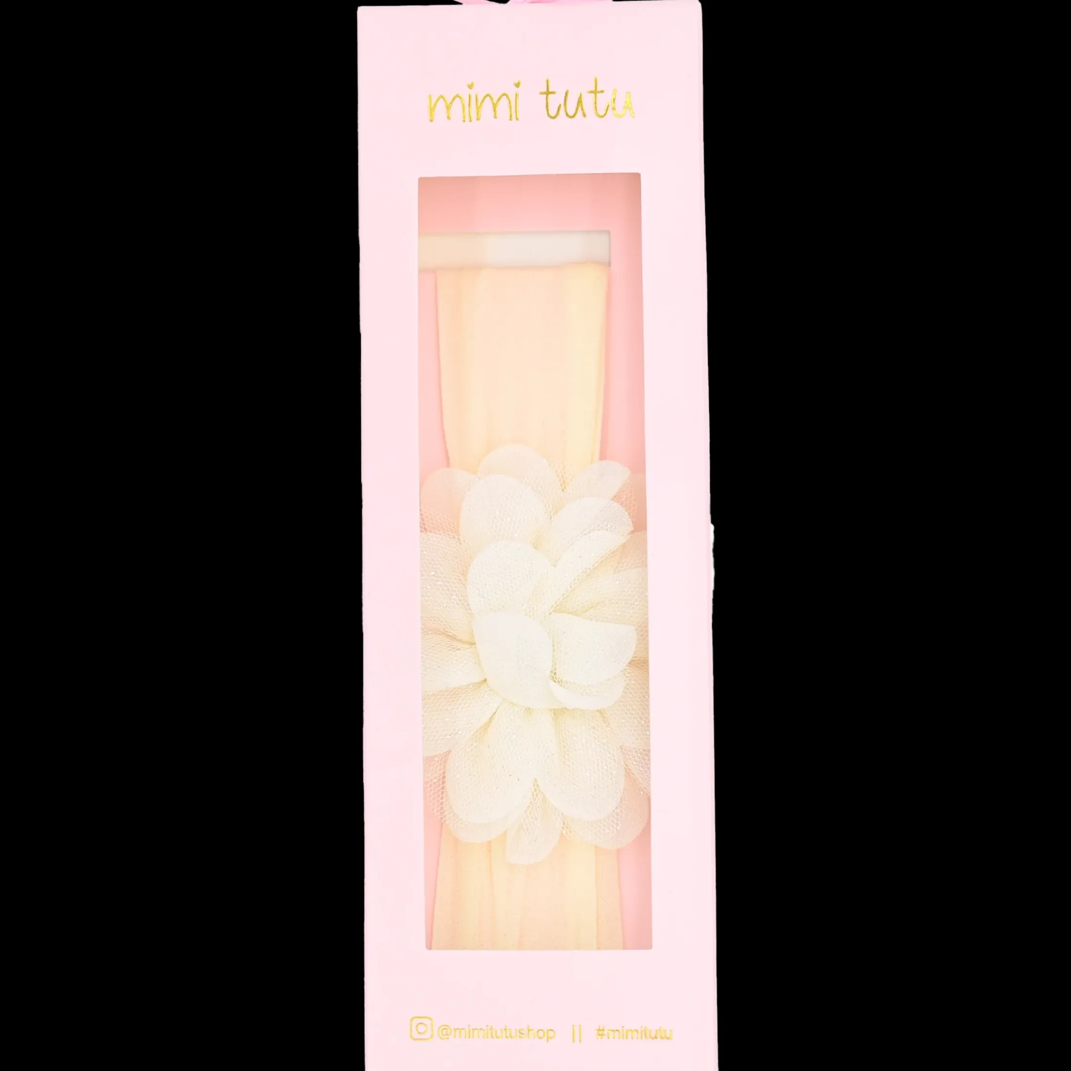 cream_glistening_flower_h_2.webp Cream Glistening Flower Headband