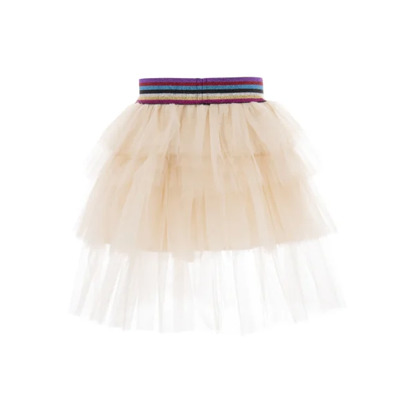 Cream MIDI Tutu Skirt