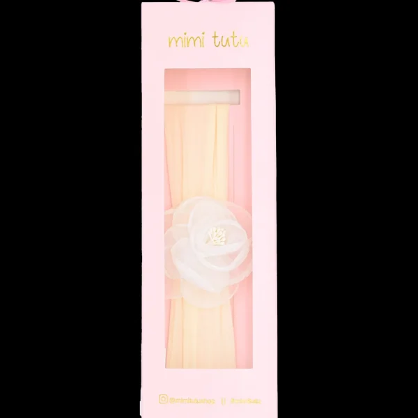 Cream Sparkling Rose Headband