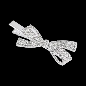 Crystal Bow & Butterfly Mosaic Hair Clips