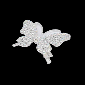 Crystal Bow & Butterfly Mosaic Hair Clips