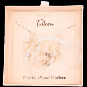 Crystal Rose Gold Ribbon Hair Vine