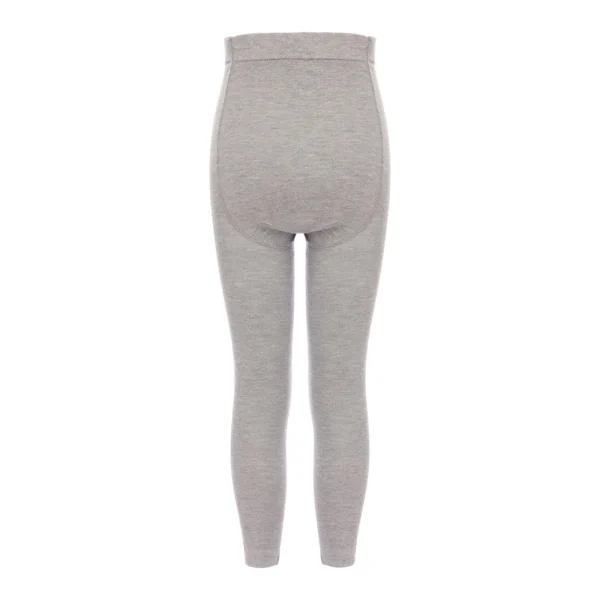 Gray Bamboo Cotton Tights