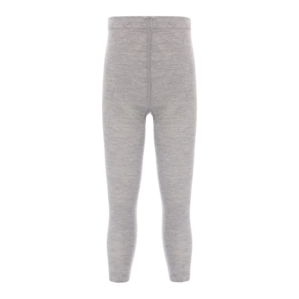 Gray Cotton Tights