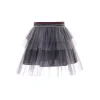Grey Mini Tutu Skirt