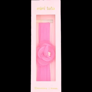 Hot Pink Sparkling Rose Headband