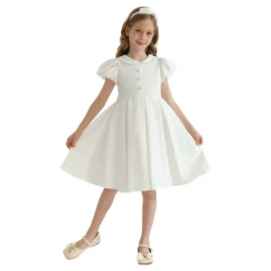 Ivory Barrymore Teacup Button Dress