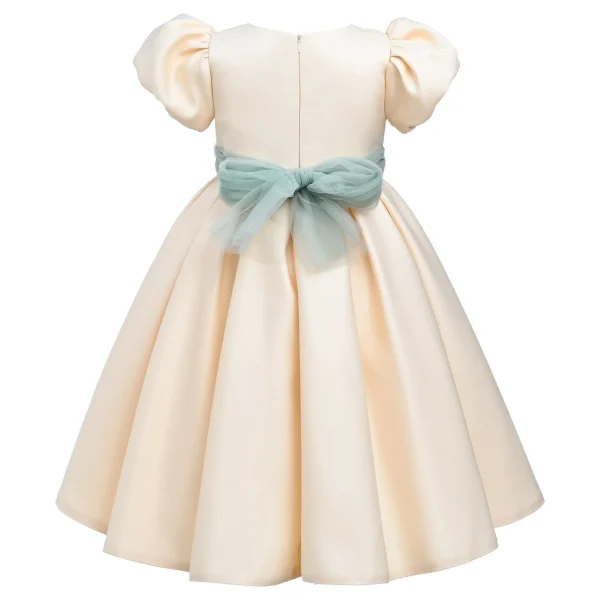 Ivory Easton Teacup Belt Dress