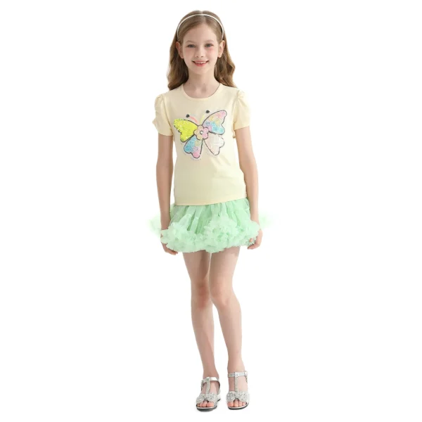 Multicolor Abbey Butterfly Skirt Outfit