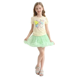 Multicolor Abbey Butterfly Skirt Outfit