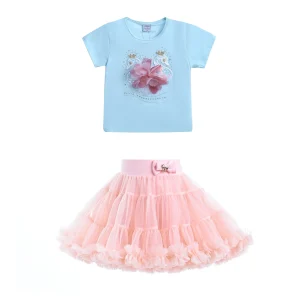 Multicolor Brea Swan Skirt Outfit
