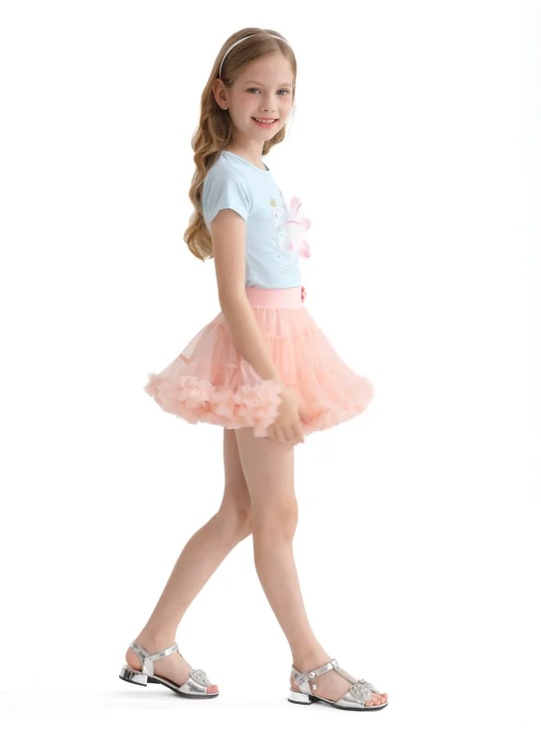 Multicolor Brea Swan Skirt Outfit