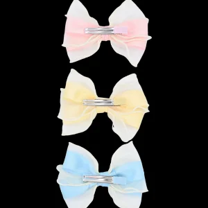 Multicolor Ribbon Bow Hairclip Set