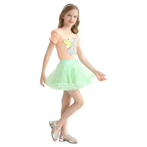 Multicolor Selena Butterfly Skirt Outfit