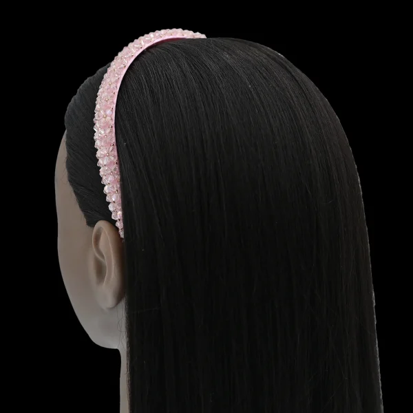 Multicolored Crosscut Gemstone Headband