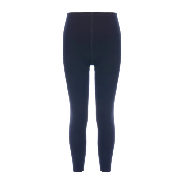 Navy Bamboo Cotton Tights