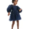 Navy Bell Mariposa Dress