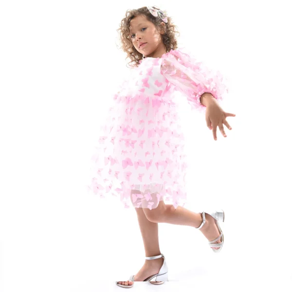 Pink Bell Mariposa Dress