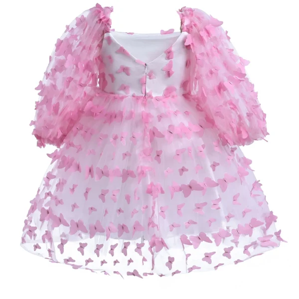 Pink Bell Mariposa Dress