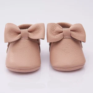 Pink Bow Booties