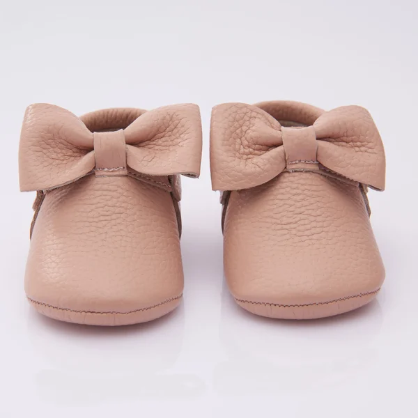 Pink Bow Booties