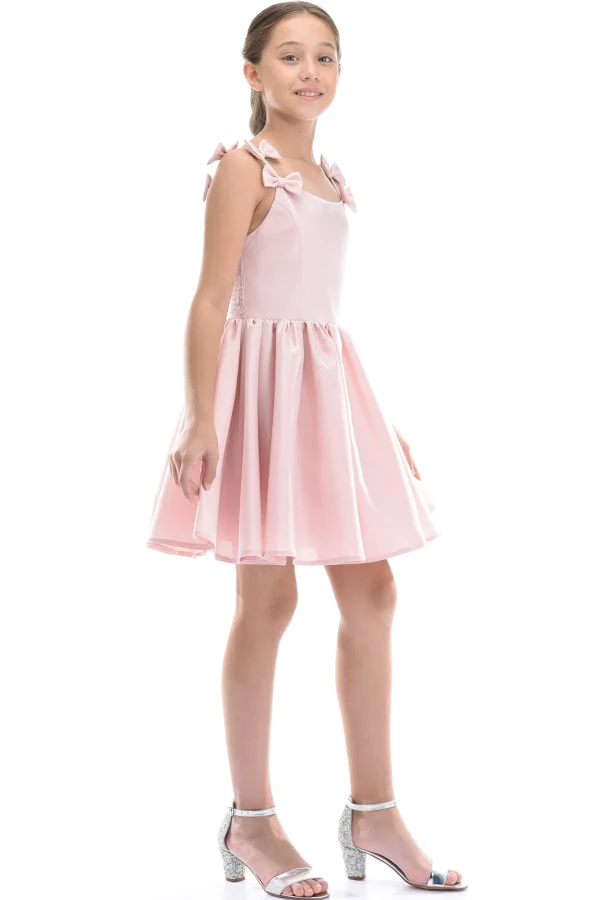 Pink Bow Dumont Dress