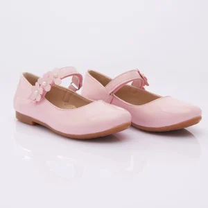 Pink Bubblegum Flower Flats
