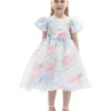 Pink Chablis Floral Garden Organza Dress