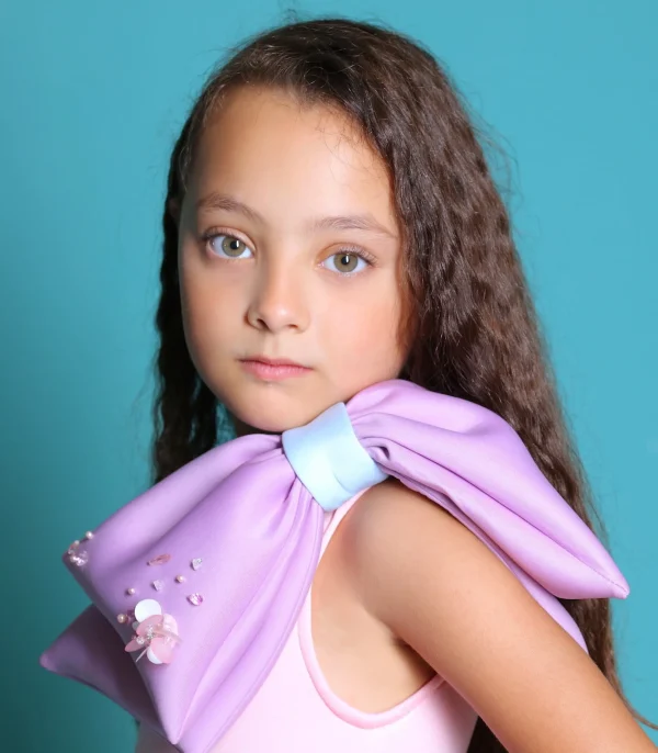 Pink Charlotte Bow Dress