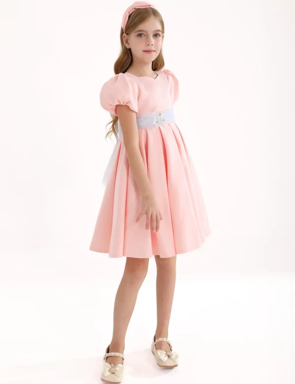 Pink Easton Teacup Belt Dress
