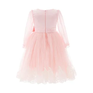 Pink Encina Victorian Bow Dress