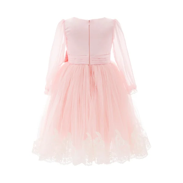 Pink Encina Victorian Bow Dress