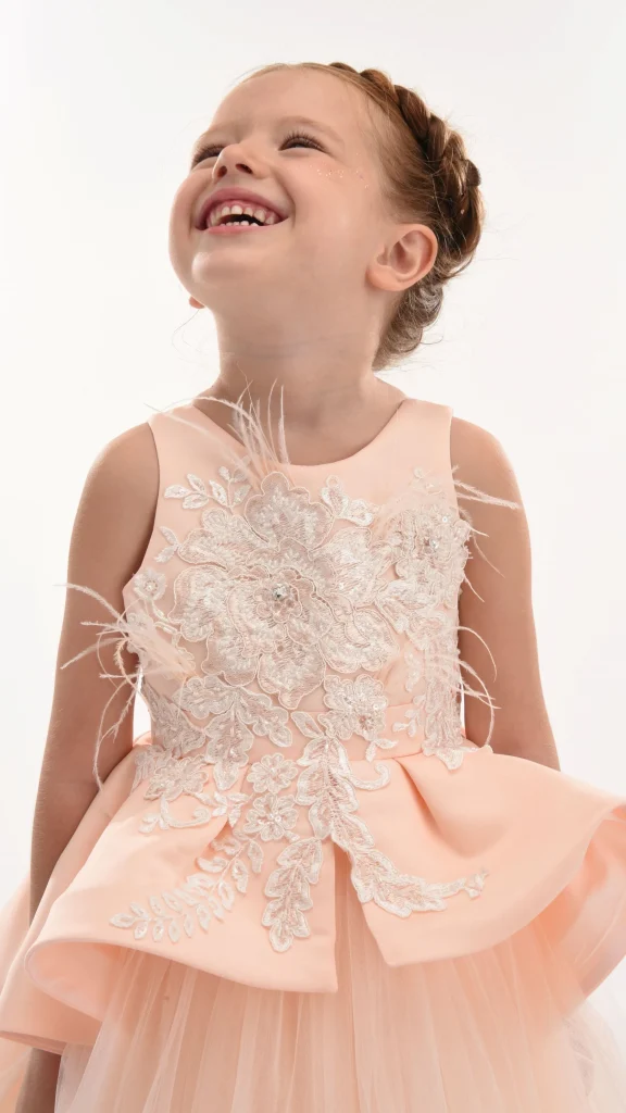 Pink Eugenia Peplum Dress