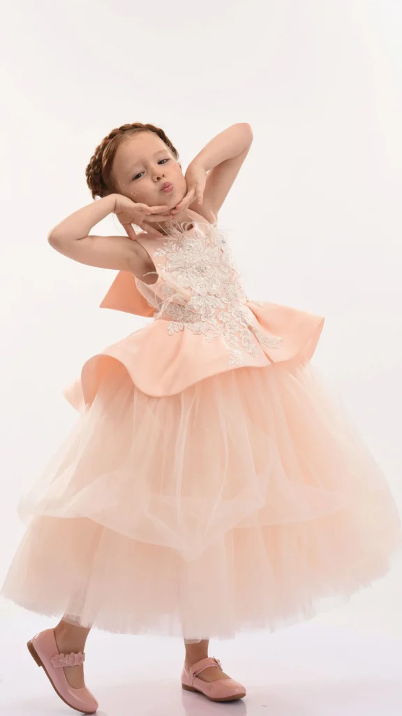 Pink Eugenia Peplum Dress