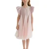 Pink Frill Tulle Dress