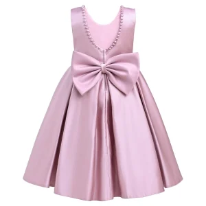 Pink Hampton Double Bow Dress