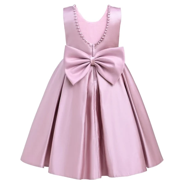 Pink Hampton Double Bow Dress
