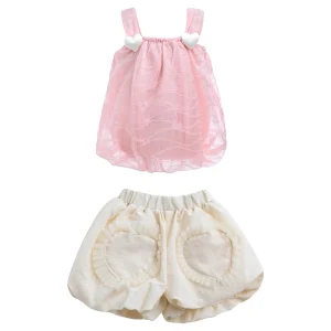 Pink Heart Summer Outfit