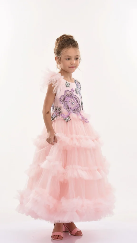 Pink Lilac Floral Dress