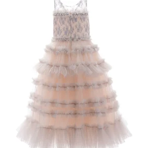 Pink Marianna Embroidered Dress