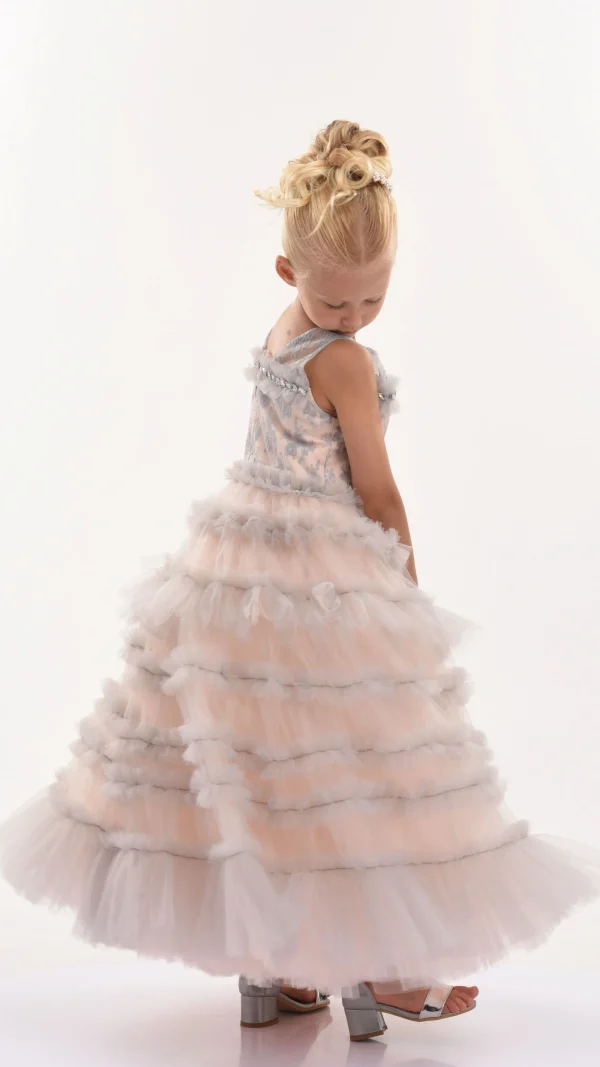 Pink Marianna Embroidered Dress
