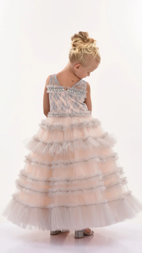 Pink Marianna Embroidered Dress