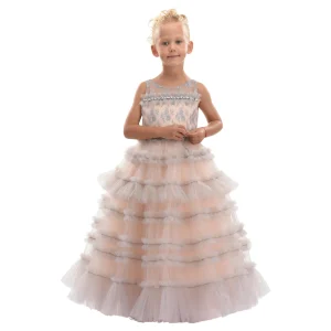 Pink Marianna Embroidered Dress
